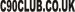 2X C90 Club Legshield Sticker